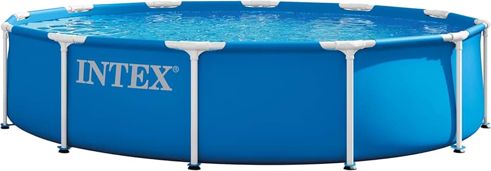 etezen Piscine 28212ND 3,66 m x 76 cm avec Structure métallique Pompe de Filtration Incluse