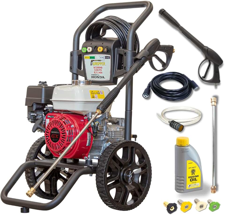 etezen - nettoyeur haute pression série GX 3200 PSI, 196 cc, portable, moteur essence, W3200HA