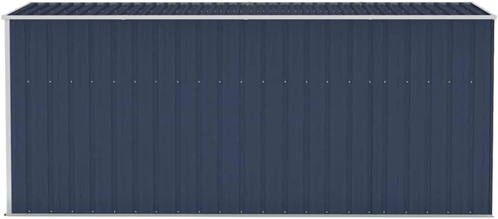 etezen Abri de Jardin Mural Anthracite 118x382x178 cm Acier,Maison & Jardin, Pelouses & Jardins, Vie en extérieur, Structures extérieures, Cabanes & abris de Jardin, Anthracite (Poids 47.9KG)