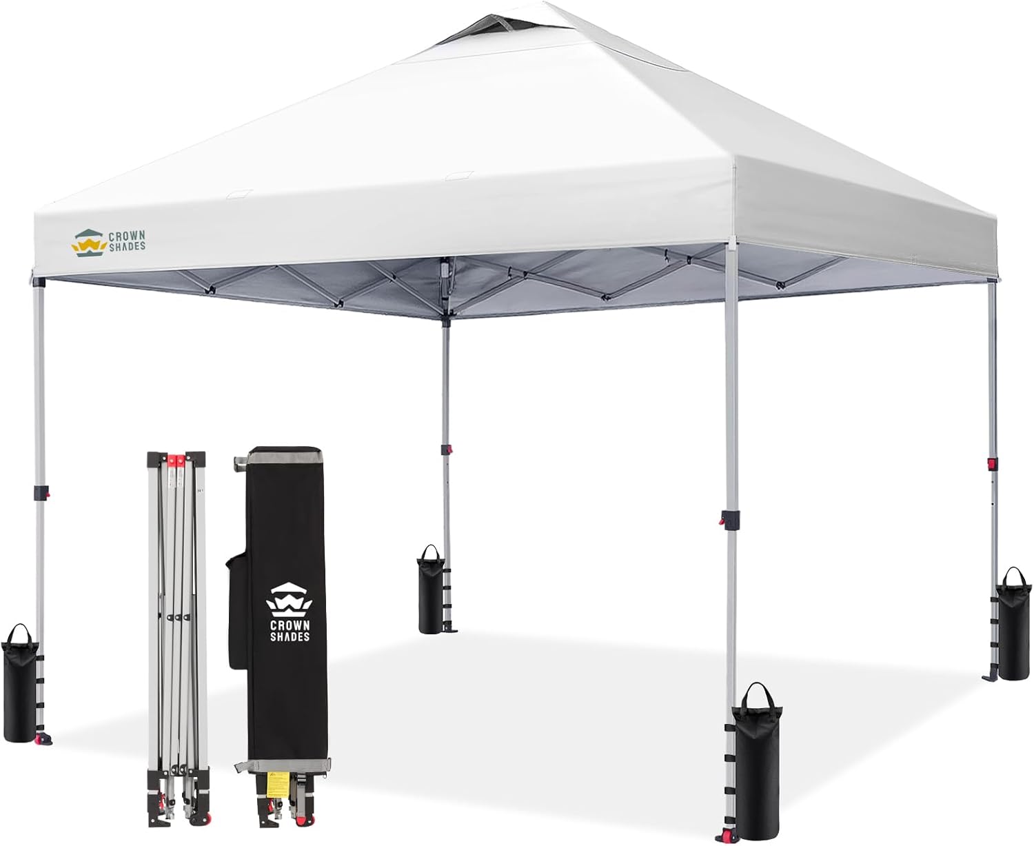 etezen - tonnelle pliante - 3x3 m - imperméable, UPF 50+, sacs de sable