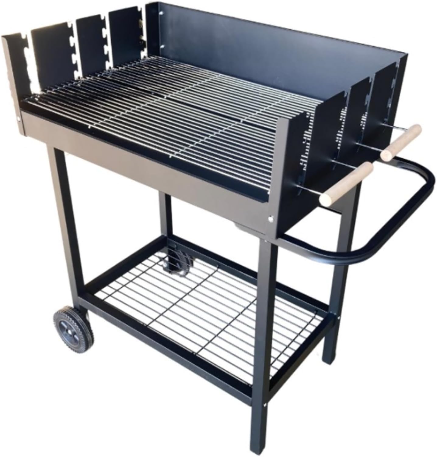 etezen - Serena - XXL - Barbecue charbon acier, grille réglable