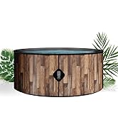 etezen NORDIK Spa Gonflable | 180 cm de diamètre | 1100 litres | Moteur 2240 W | Jusqu'à 6 Pers...