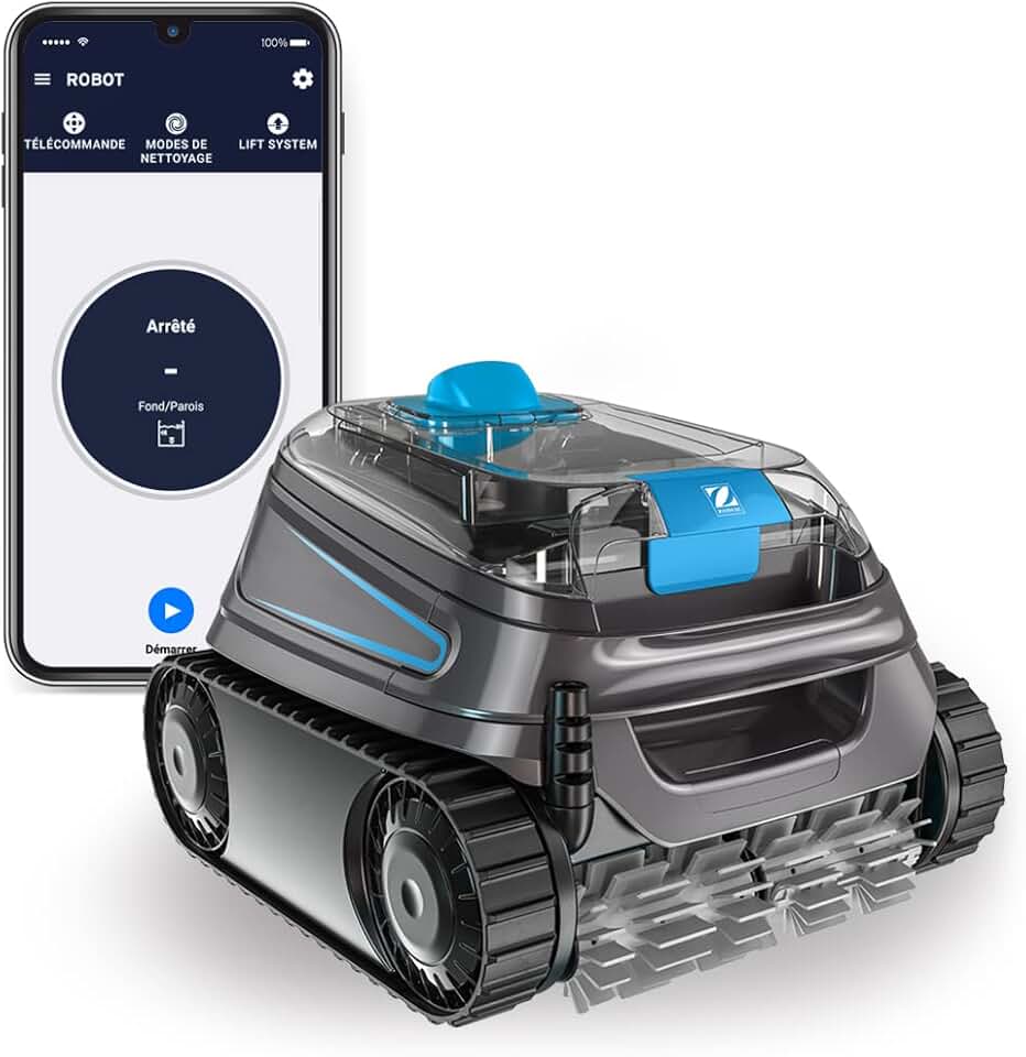 etezen - Robot électrique série IQ 12x6m, fond/parois, télécommande, CNX40IQ
