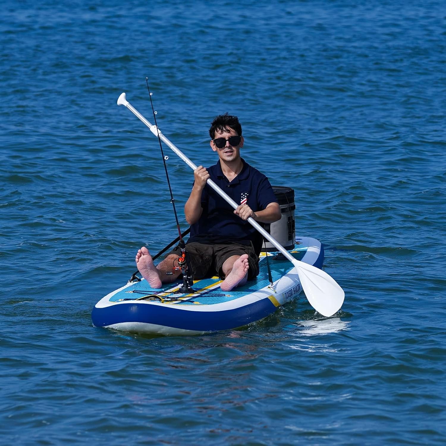 etezen - Paddle gonflable adulte - sup 320x80x15cm - planche stable, accessoires complets