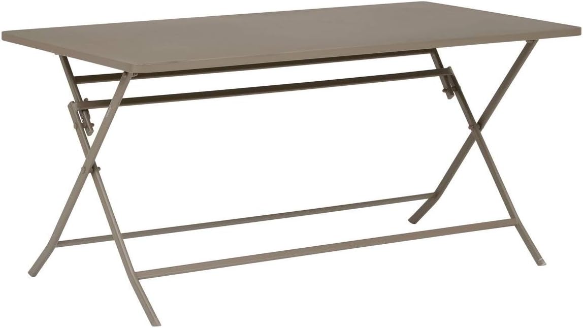 etezen - Greensboro - 6 places - acier antirouille, pliante, rectangulaire