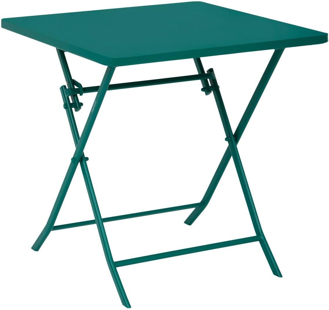 etezen - Greensboro Opale - 2 places - Acier renforcé antirouille, 55x55 cm