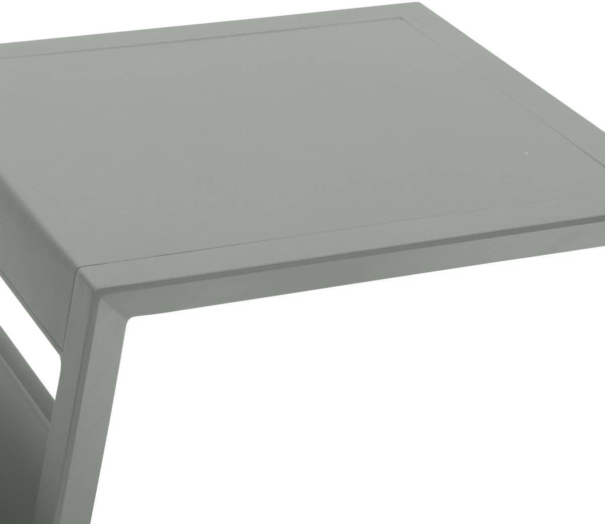 etezen - Table d'appoint Allure - 55x45x55 cm - Vert Laurier
