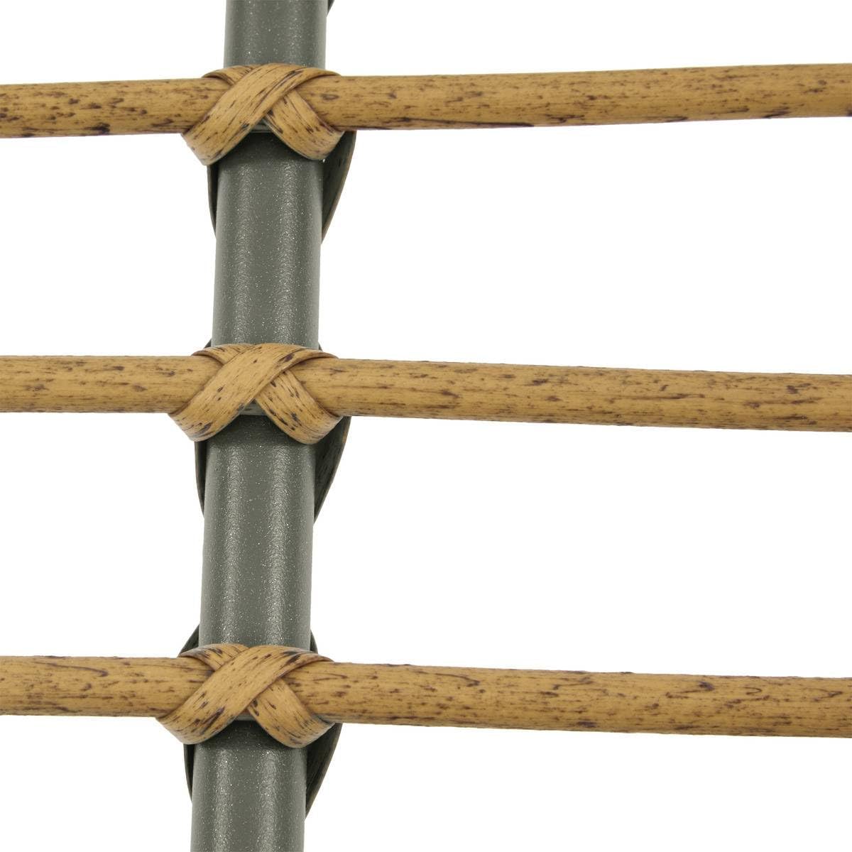 etezen - Paopao graphite 4 places - jardin - anti-rouille, coussins confortables