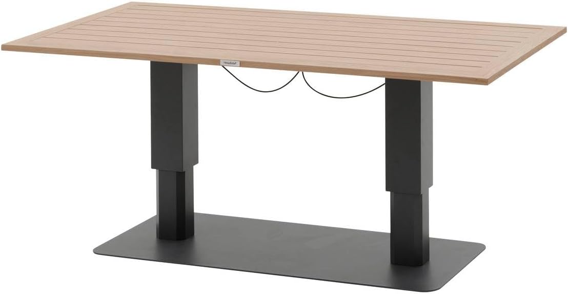 etezen - Salimia relevable - 150x80x69cm - aluminium graphite et honey