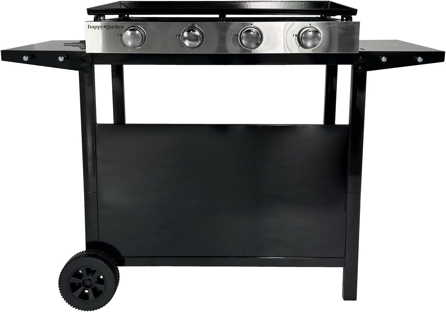 etezen - Plancha Mérida 4 brûleurs avec chariot - gaz - 78x41 cm