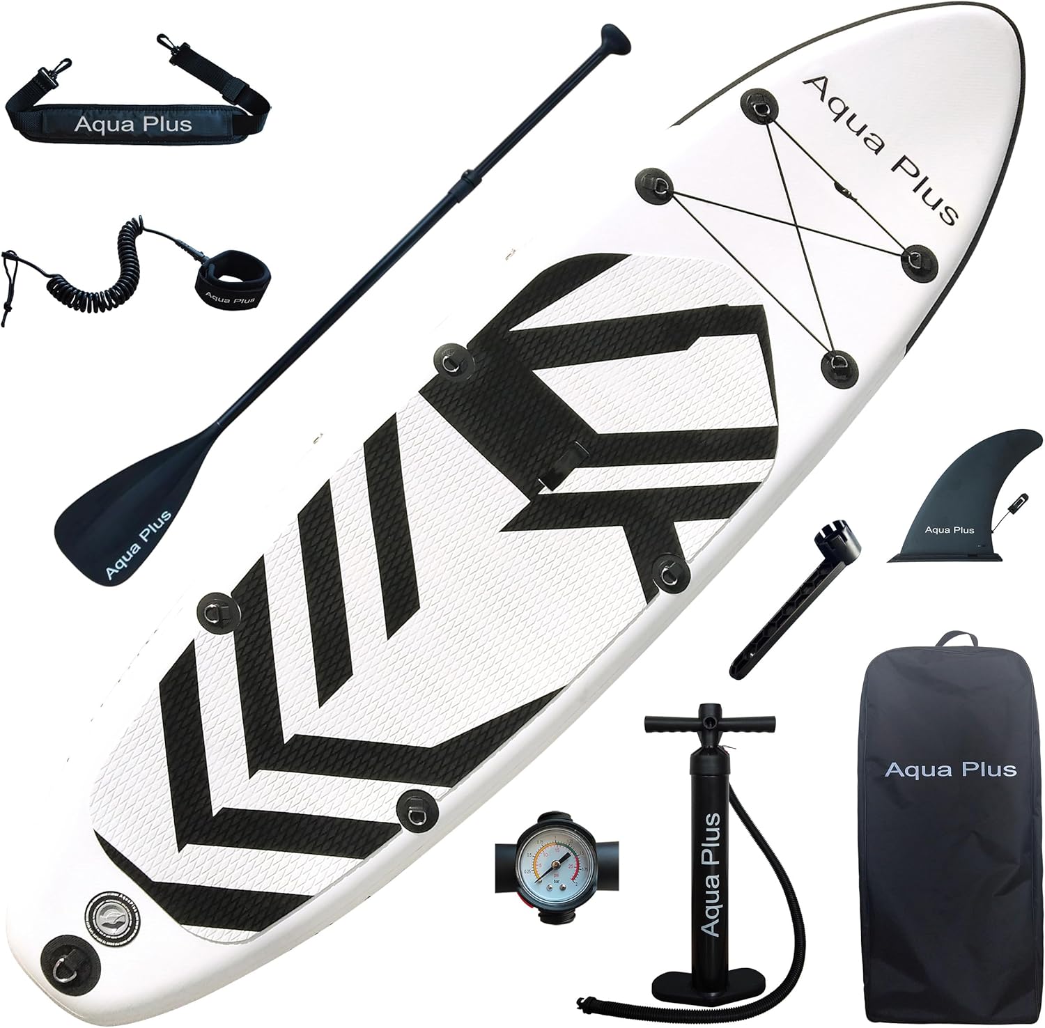 etezen - SUP gonflable 15cm - pack complet tous niveaux