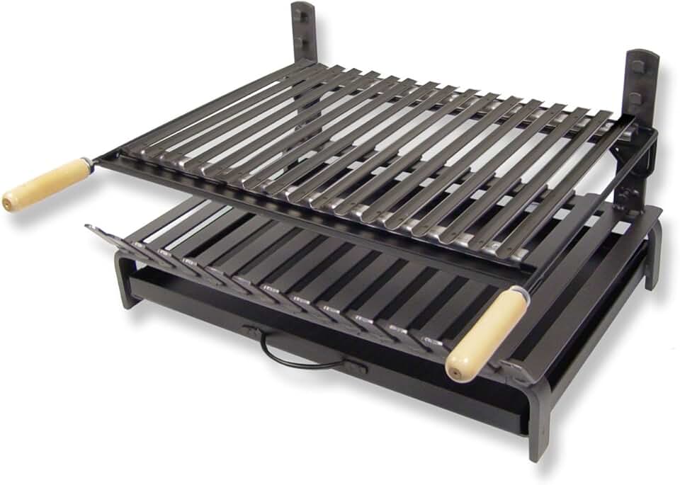 etezen - Barbecue inox avec grille fer - 71406