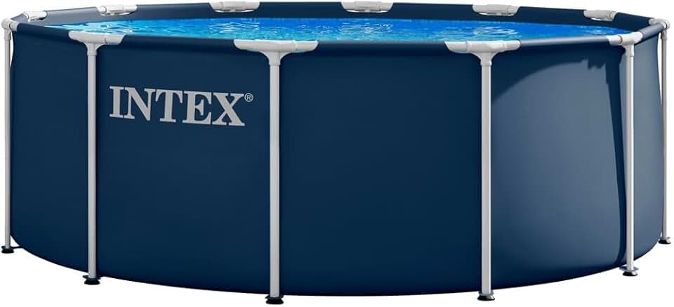 etezen - Piscine cadre métal Marine série - 3,66x1,22m - bâche, échelle, cadres 28930GH