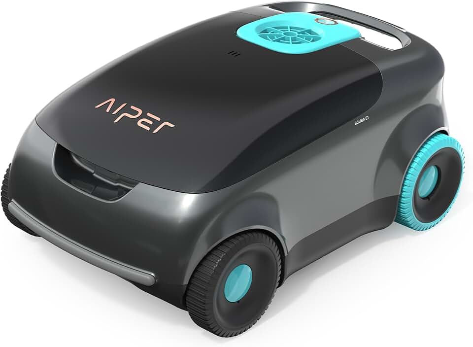 etezen - Scuba E1 - robot piscine sans fil - filtration 3μm+180μm, tri-moteur, 130min, 100㎡