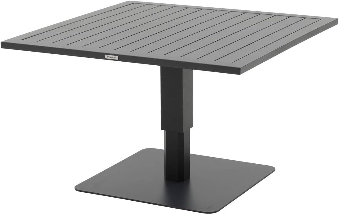 etezen - Salimia - table carrée relevable 110x110x69cm - aluminium