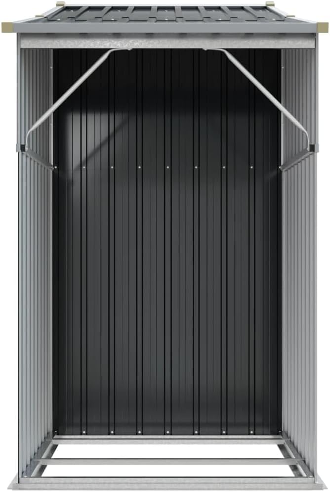 Abri de Jardin en Acier galvanisé, Salles de Stockage de Jardin Extérieures avec Bouches D'aération et Poignées Pratiques pour Ranger Les Outils, Les Ustensile de (277 x 107 x 179 cm)