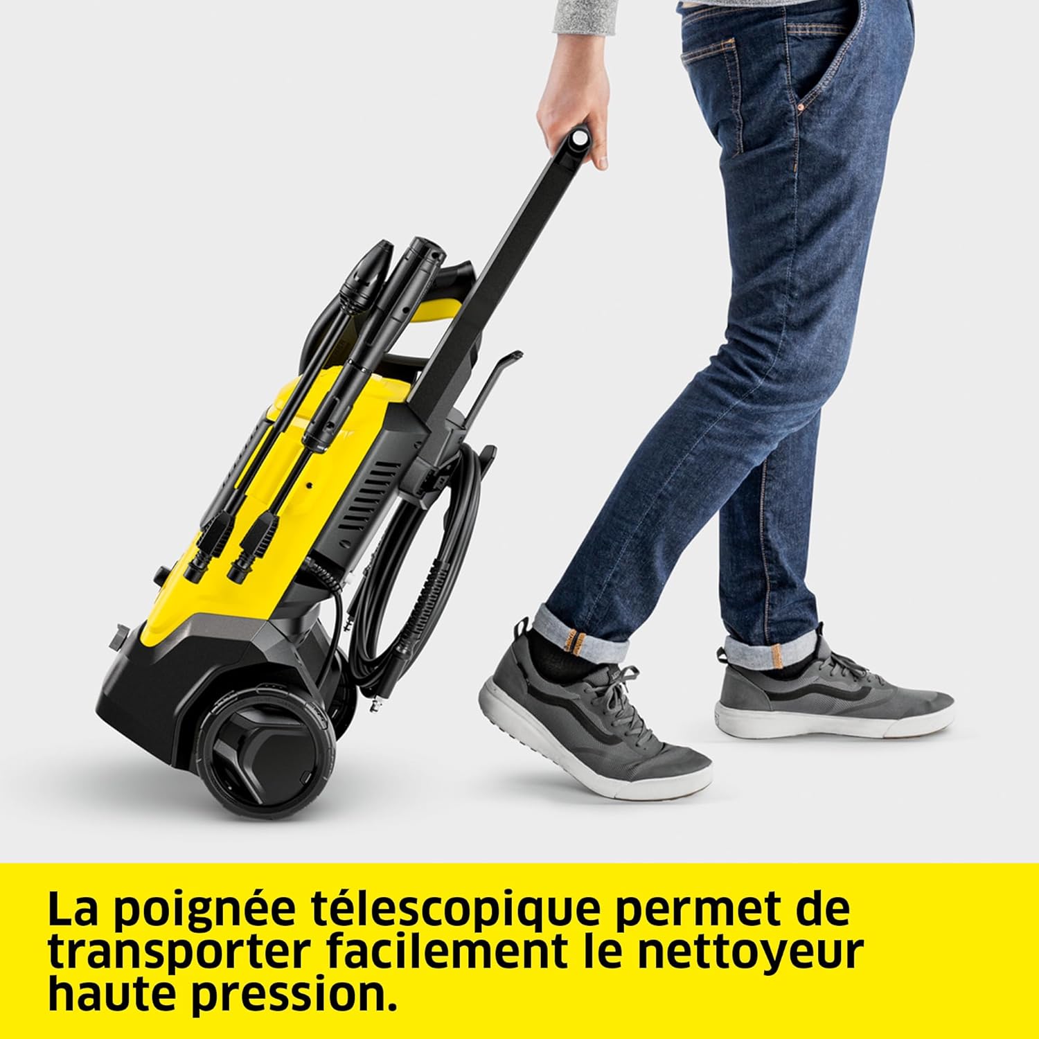 etezen - nettoyeur haute pression K 4 - 130 bar, 420 l/h, 30 m²/h, accessoires - K 4 FJ