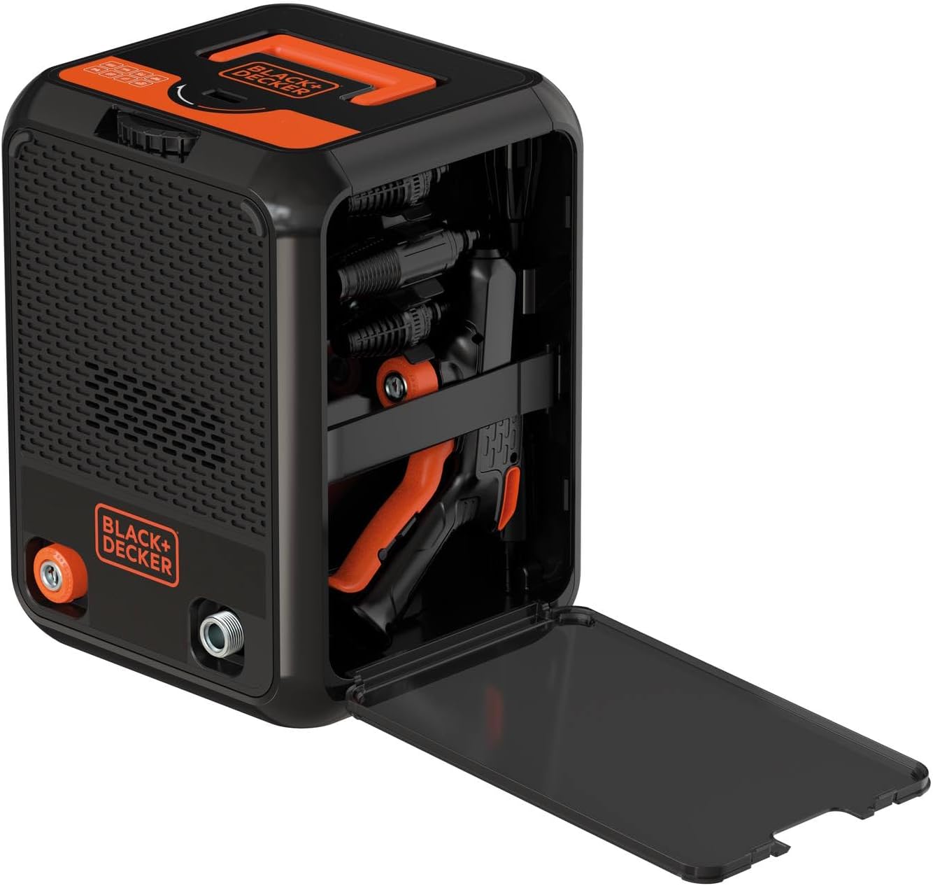 etezen Nettoyeur Haute Pression BXPW1900C, Compact, pour la Voiture et l’extérieur de la Maison, Pression Max. 150 Bar, Débit Max. 460 l/h, Puissance absorbée 1 900 W