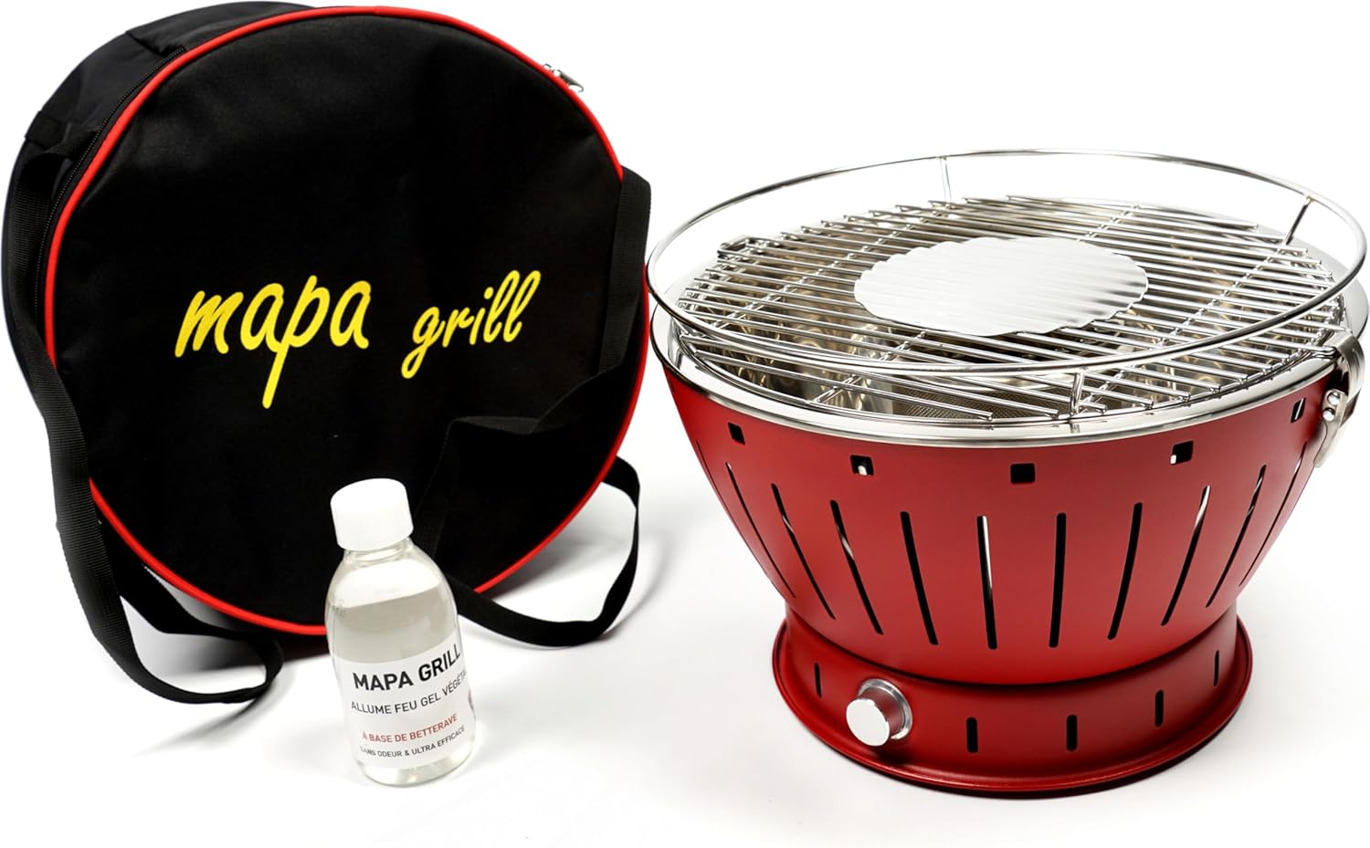 etezen - Barbecue portable 35cm - charbon - sans fumée