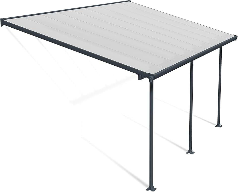 etezen - Feria série - 16.4 m² - aluminium et polycarbonate, moderne, terrasse couverte -