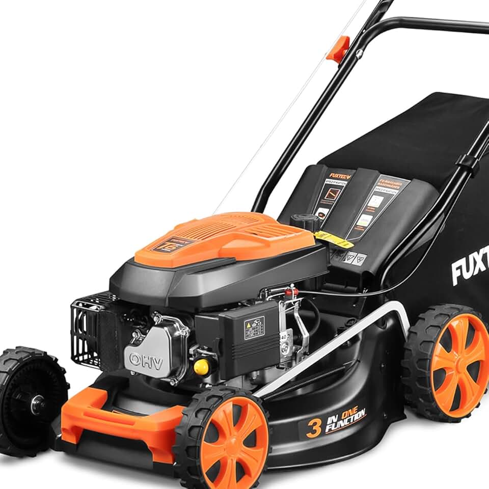 etezen - tondeuse thermique série ECO - 46cm - 3en1, bac 50L, Easy Clean, FX-RM4646ECO