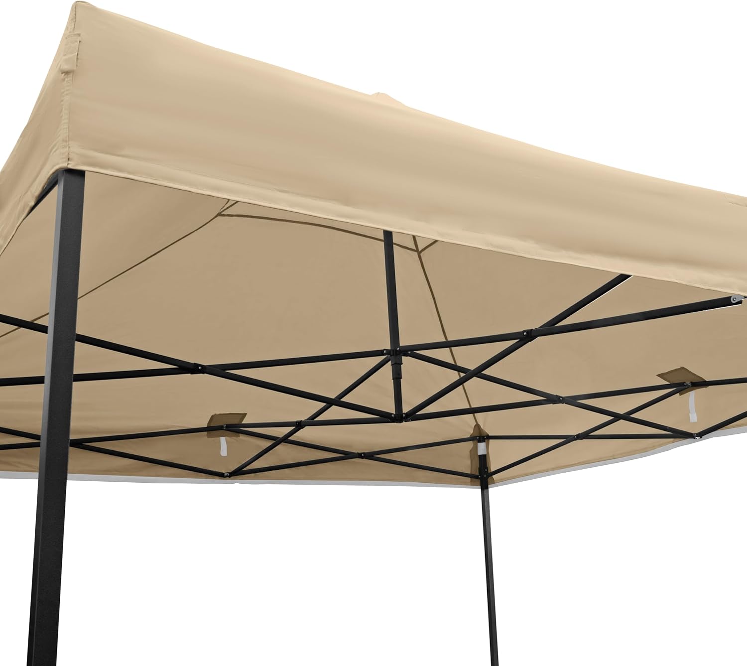 etezen | Tonnelle Pliante 3x3m | Matériaux Robustes, Entièrement Étanches et de Haute Qualité (Beige)