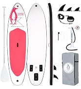 etezen Paddle Gonflable Adulte, Planche de Stand Up Paddle Gonflable Sup Paddle Board Gonf...