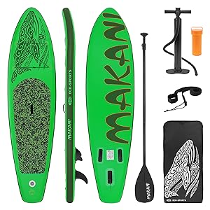 etezen planche de stand up vert paddling makani 320x80x15 cm SUP gonflable paddle board de surf