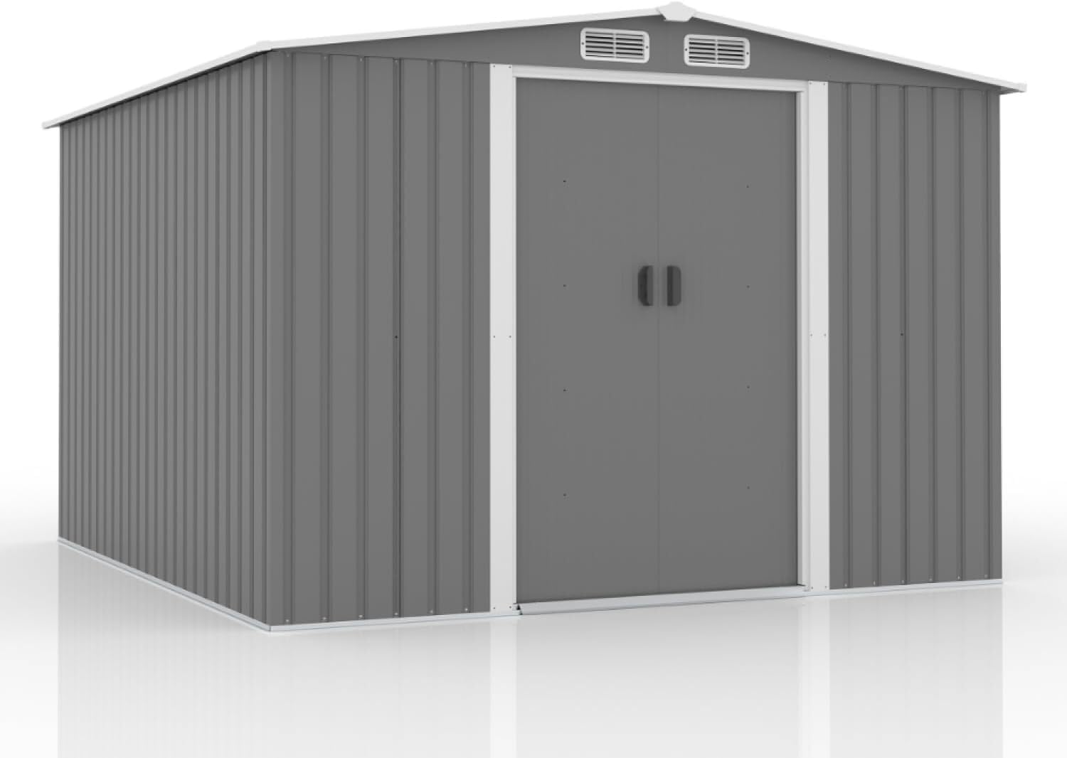 etezen - Jura - 6.66 m² - Abri métal robuste rangement jardin