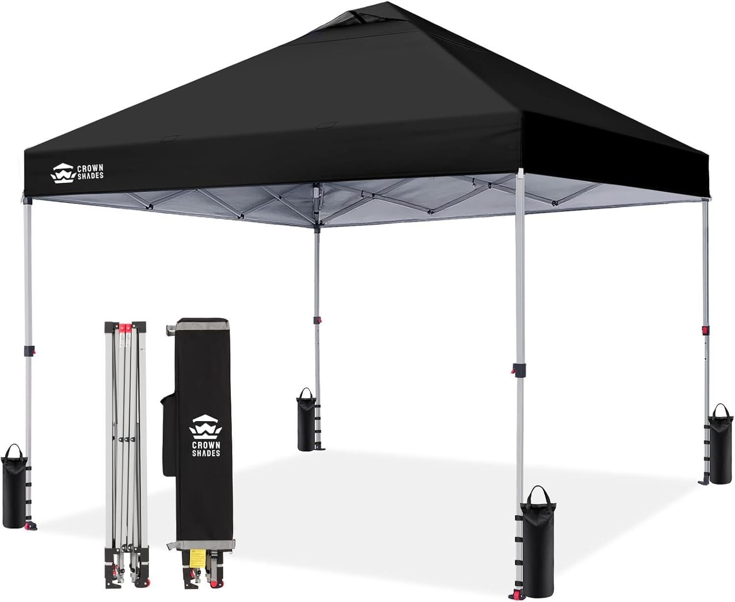etezen - tonnelle pliante - 3x3m - imperméable UPF50+, sac, sacs de sable