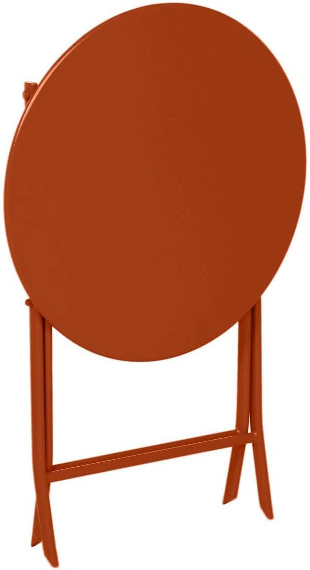 etezen - Greensboro Ambre - ronde pliante 2 places - acier époxy renforcé