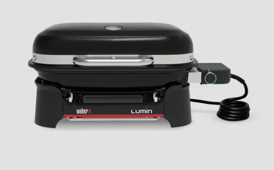 etezen - Lumin Compact - 43x32 cm - électrique, grilles fonte, thermomètre - 1502044