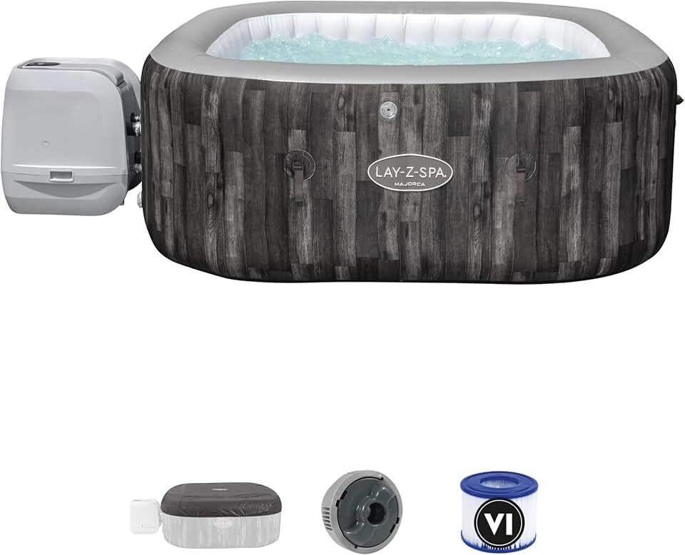 etezen Spa Gonflable carré etezen Majorca Hydrojet Pro 4-6 Personnes