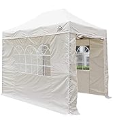 etezen - Tonnelle pop-up 3x2m entièrement imperméable avec 4 parois latérales - Beige