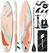 etezen Tableau Gonflable Stand Up Paddle avec Accessoires Sup, Pont EVA antidérapant, Tableau L...