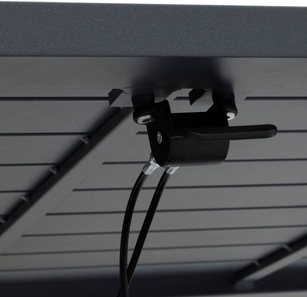 etezen - Salimia - 150x80 cm - table relevable, alu anticorrosion