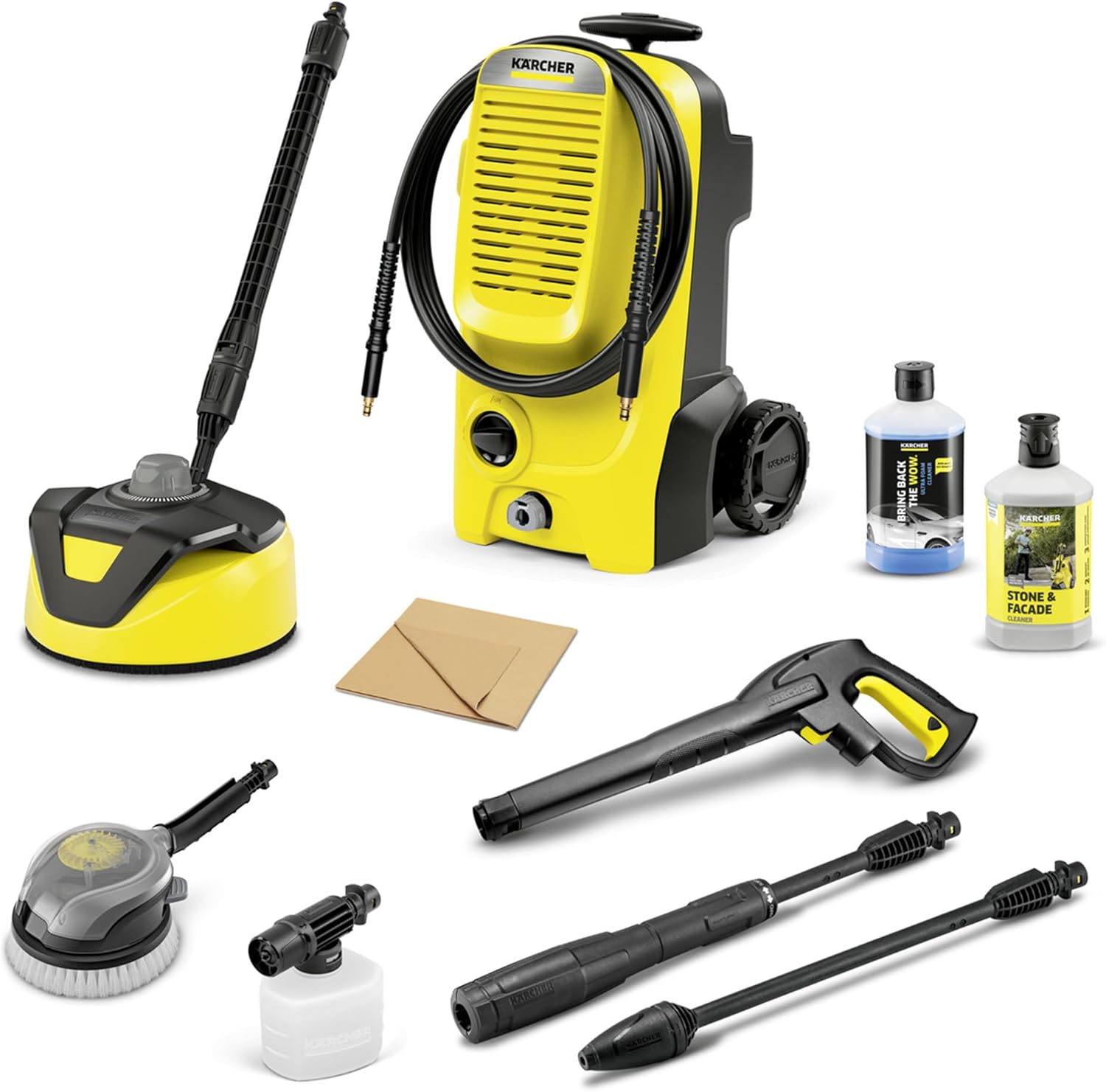etezen - Nettoyeur Haute Pression K 5 Classic Car & Home - 145 bar, 500L/h, 40m²/h, Filtre à Eau, Poids 5.6kg, Pistolet