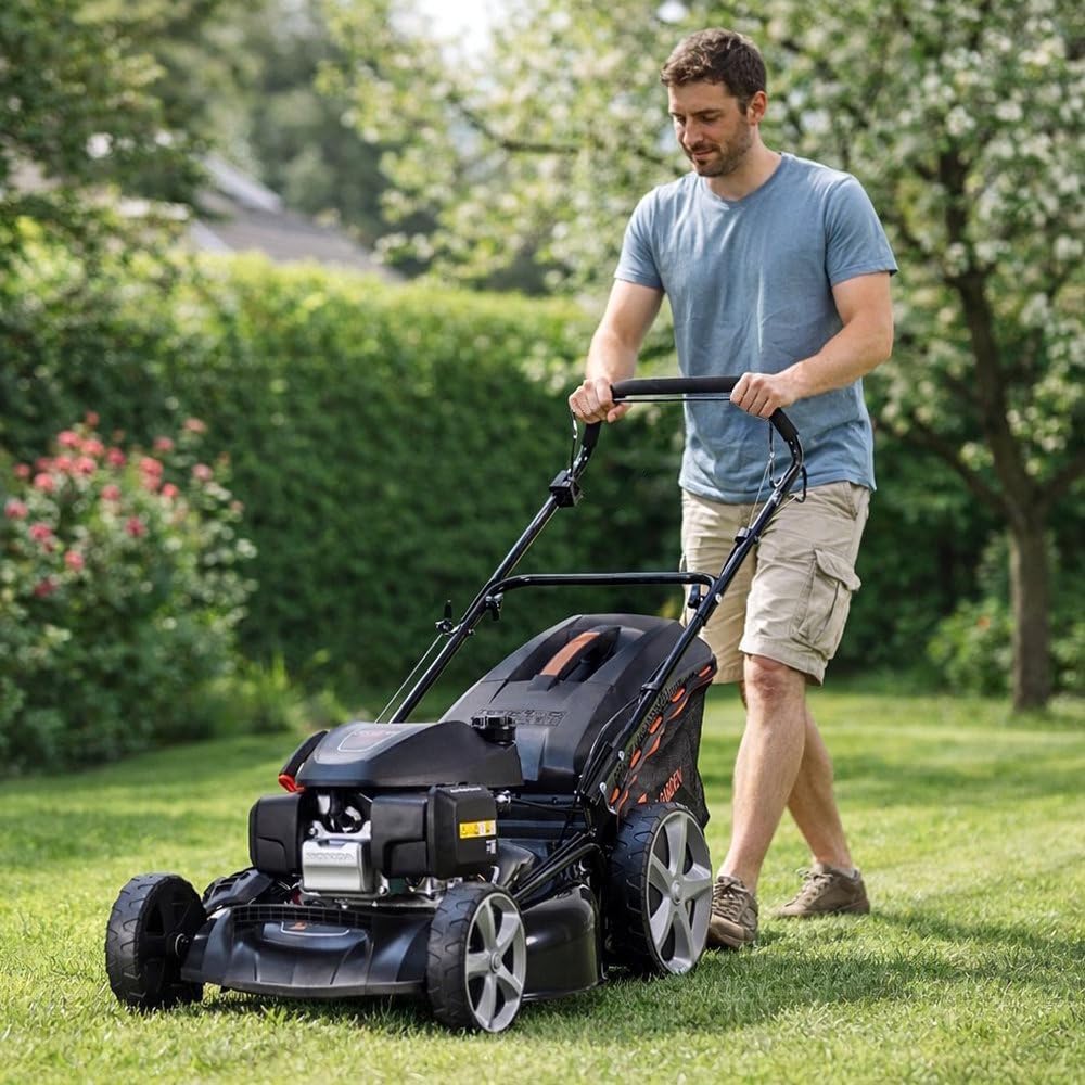 etezen - tondeuse tractée - 170 cm³ - moteur GCV 170