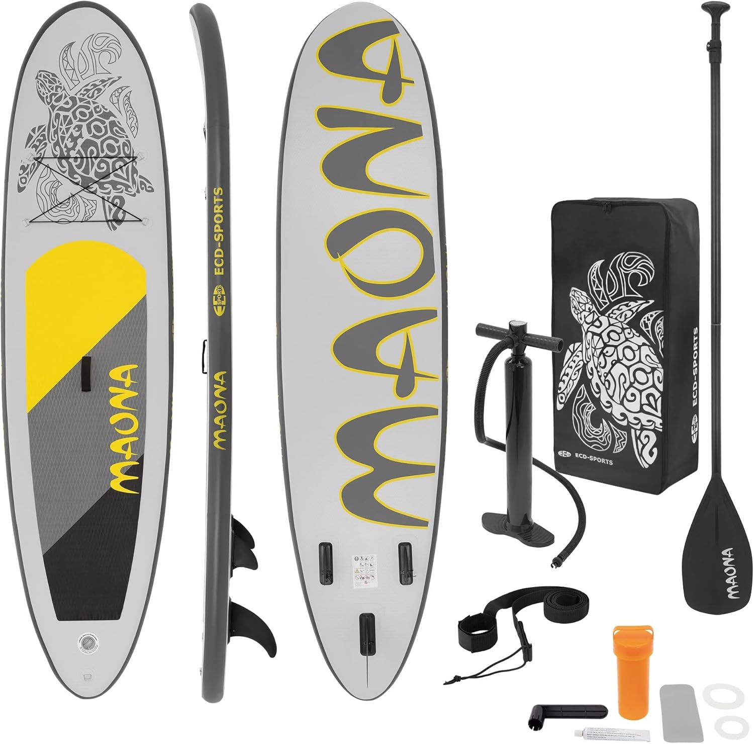 etezen - SUP gonflable série Stand Up - 305/308/320/380 cm - PVC, 120/150 kg, 10/15 cm d'épaisseur