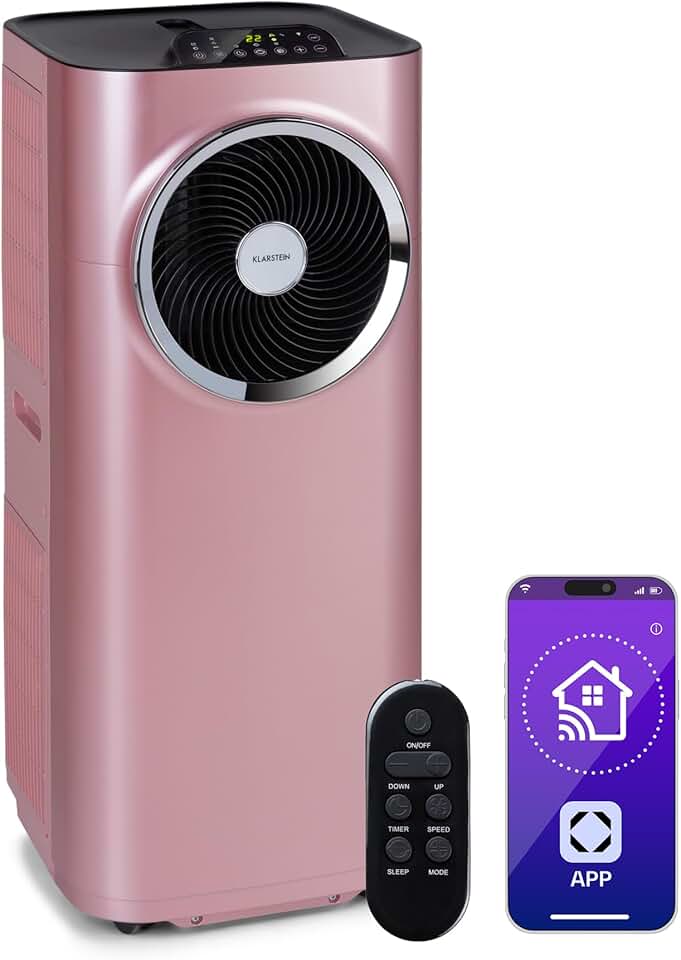 etezen - Kraftwerk Smart 10K - 29-49 m², 50 dB, 23 l/h, 440 m³/h, télécommande, kit fenêtre
