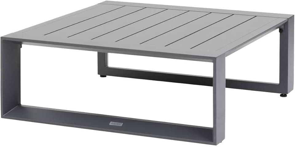 etezen - Allure Graphite - 79x79x30cm - Table basse jardin alu