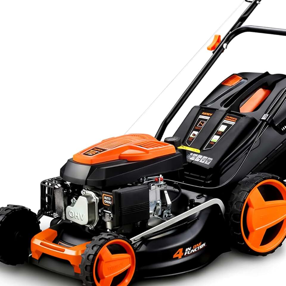 etezen - tondeuse thermique autotractée série FX, 46cm, mulching, 50L, FX-RM4646