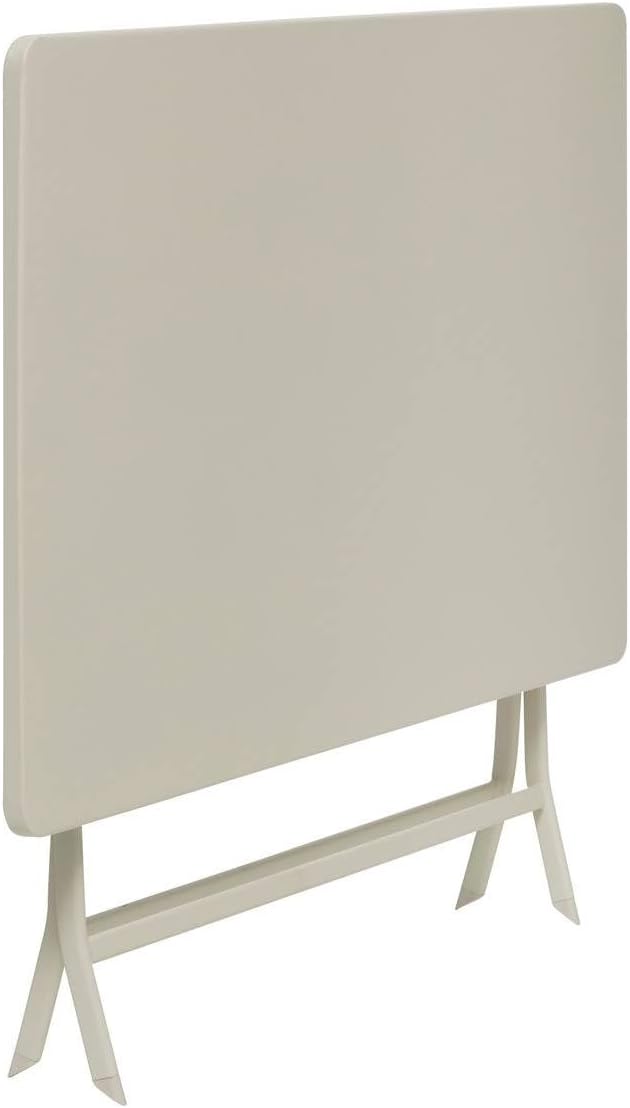 etezen - Greensboro pliante rectangle 4 places - acier renforcé - 110x70 cm