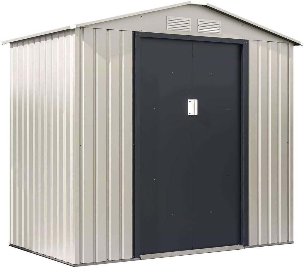 etezen - Nebraska - abri métal 4,07 m² - double porte