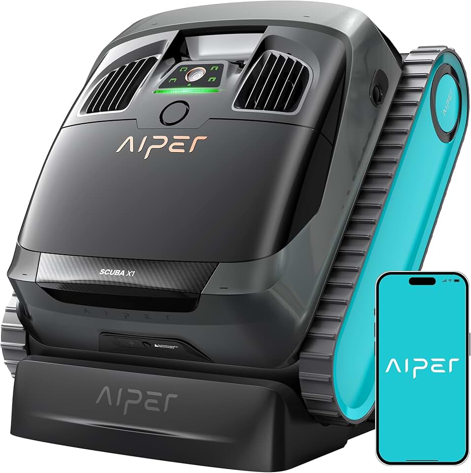 etezen - Scuba X1 série - dimensions non précisées - nettoyage intelligent ligne d'eau, filtration ultra-fine, Scuba X1