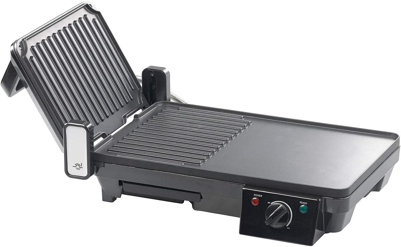 etezen - grille-plancha 2 en 1 2000W - table - cuisson rapide
