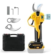 etezen Sécateur électrique sans fil, compatible avec les batteries etezen 18 V, 20 V, LCD Dis...
