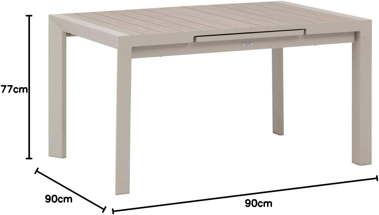 etezen - Evasion - 8 places extensible - aluminium effet bois