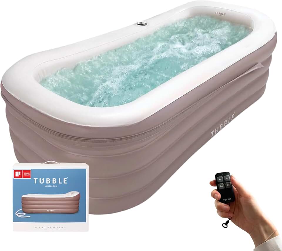 etezen - Cuzi Spa Ambient Taupe - 255 L - Spa gonflable, massage bulles