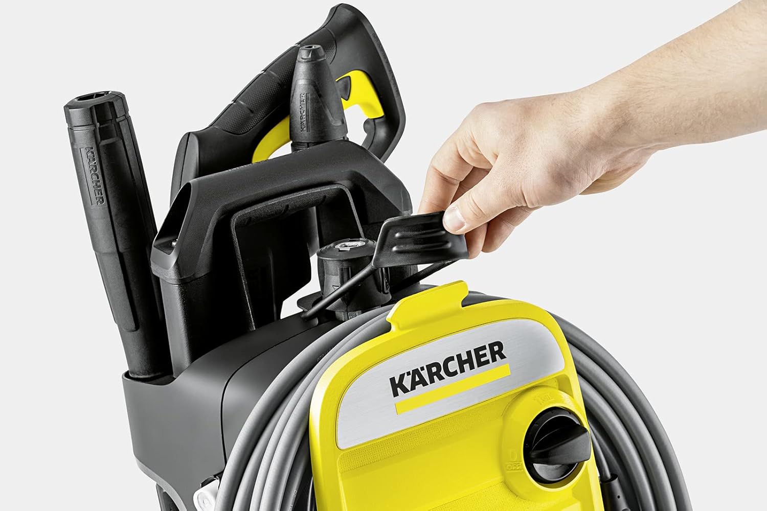 etezen - K7 Compact - 180 bar, 600 l/h - Nettoyeur haute pression, 16 kg, rotabuse, lance